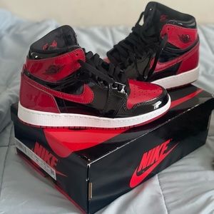 AIR JORDAN 1 RETRO HIGH OG GS PATENT BRED